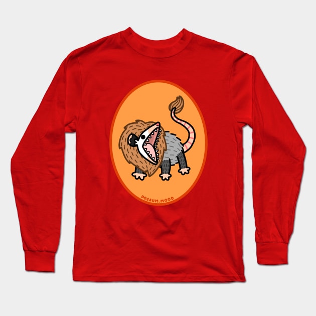 Leo Long Sleeve T-Shirt by Possum Mood